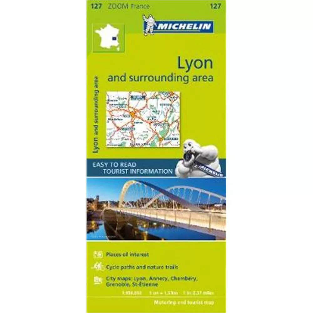 Lyon & surrounding areas - Zoom Map 127